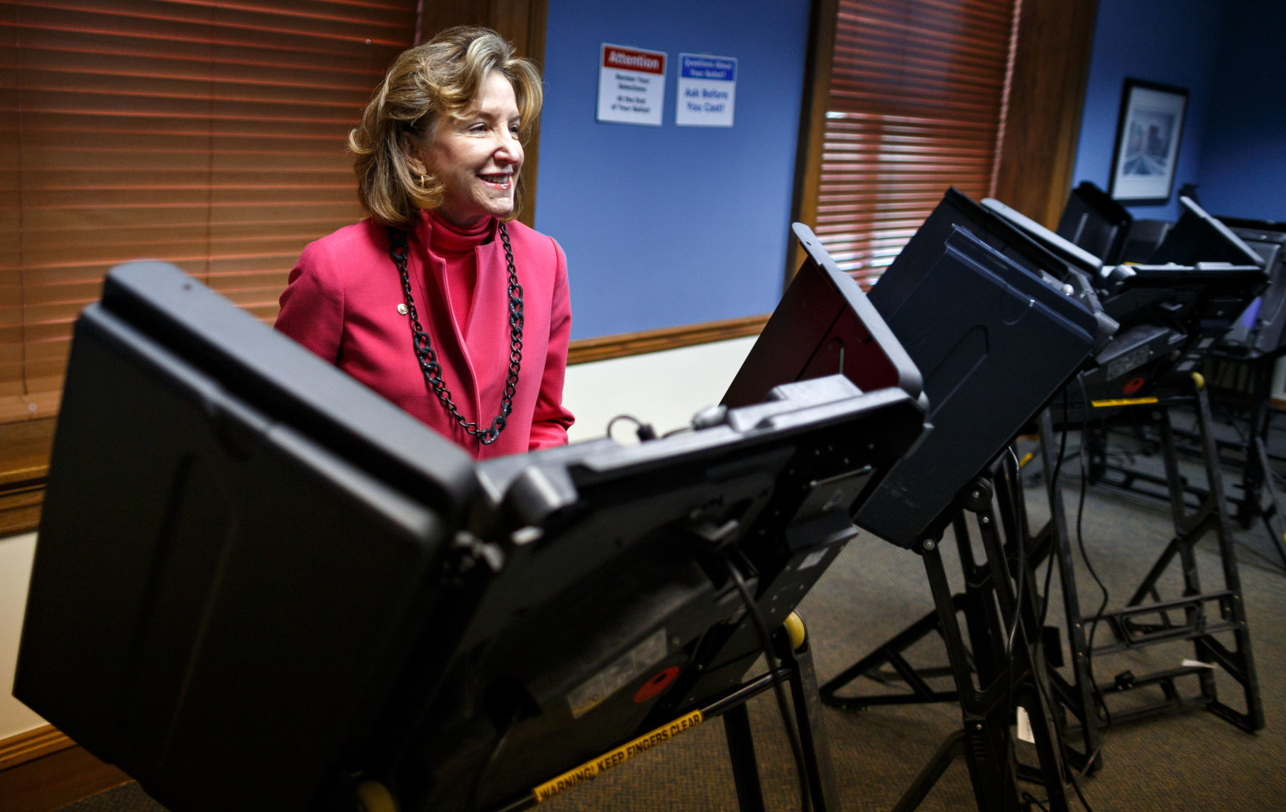 Kay Hagan votes 2014